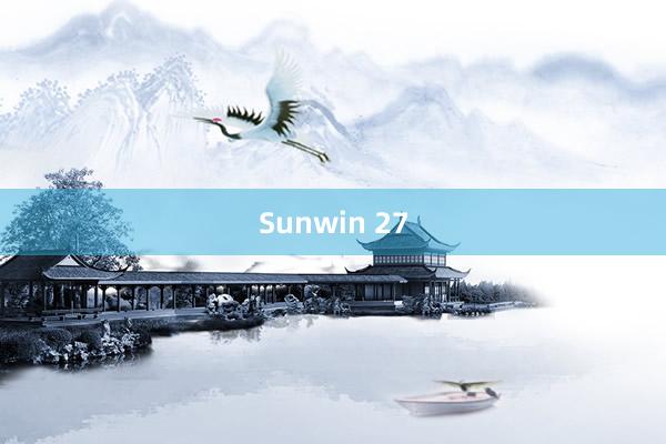 Sunwin 27