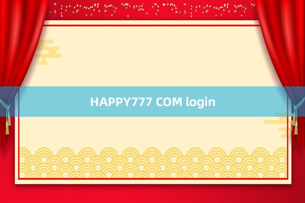 HAPPY777 COM login